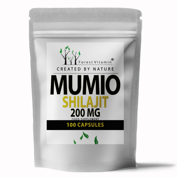 Forest Vitamin® Mumio Shilajit 200 mg – 100 Kapseln